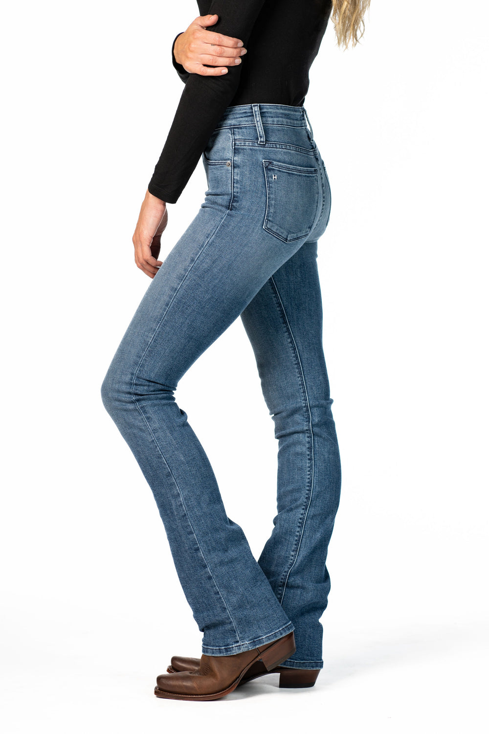 VENICE : Bootcut (Vintage Blue) Navy Stitch
