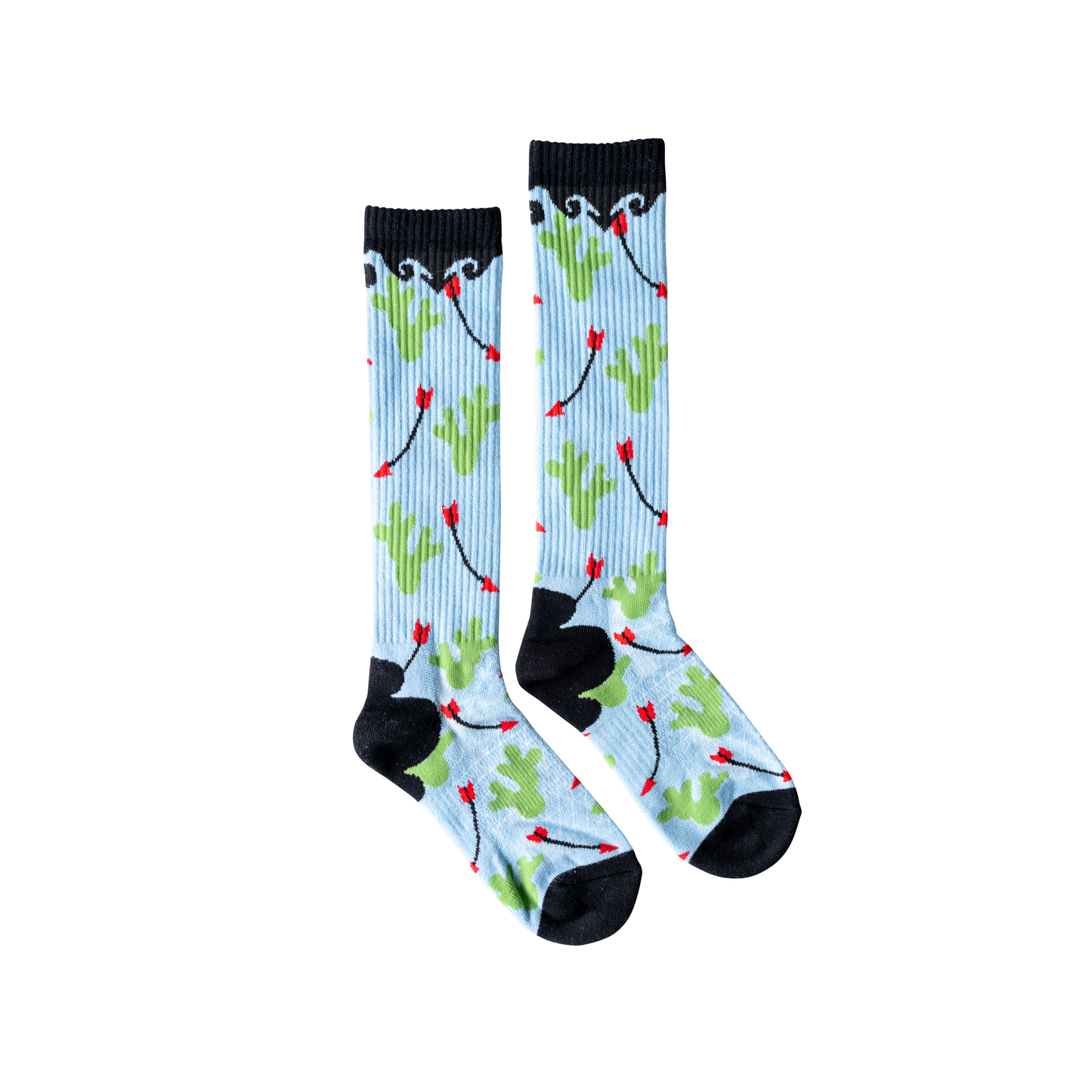 Lucky Chuck Cowboy Compass Performance Socks