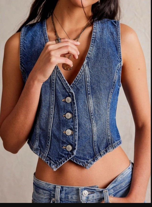 Denim Vest