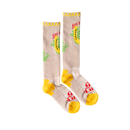 Lucky Chuck Get Lucky Tan Performance Socks
