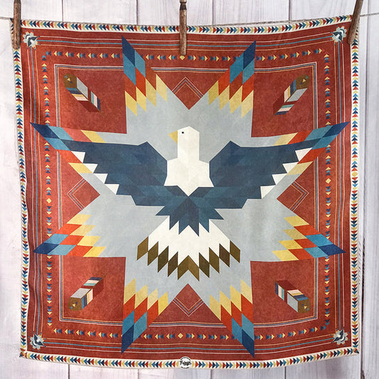 Fringe Scarves Soaring Eagle Star Quilt