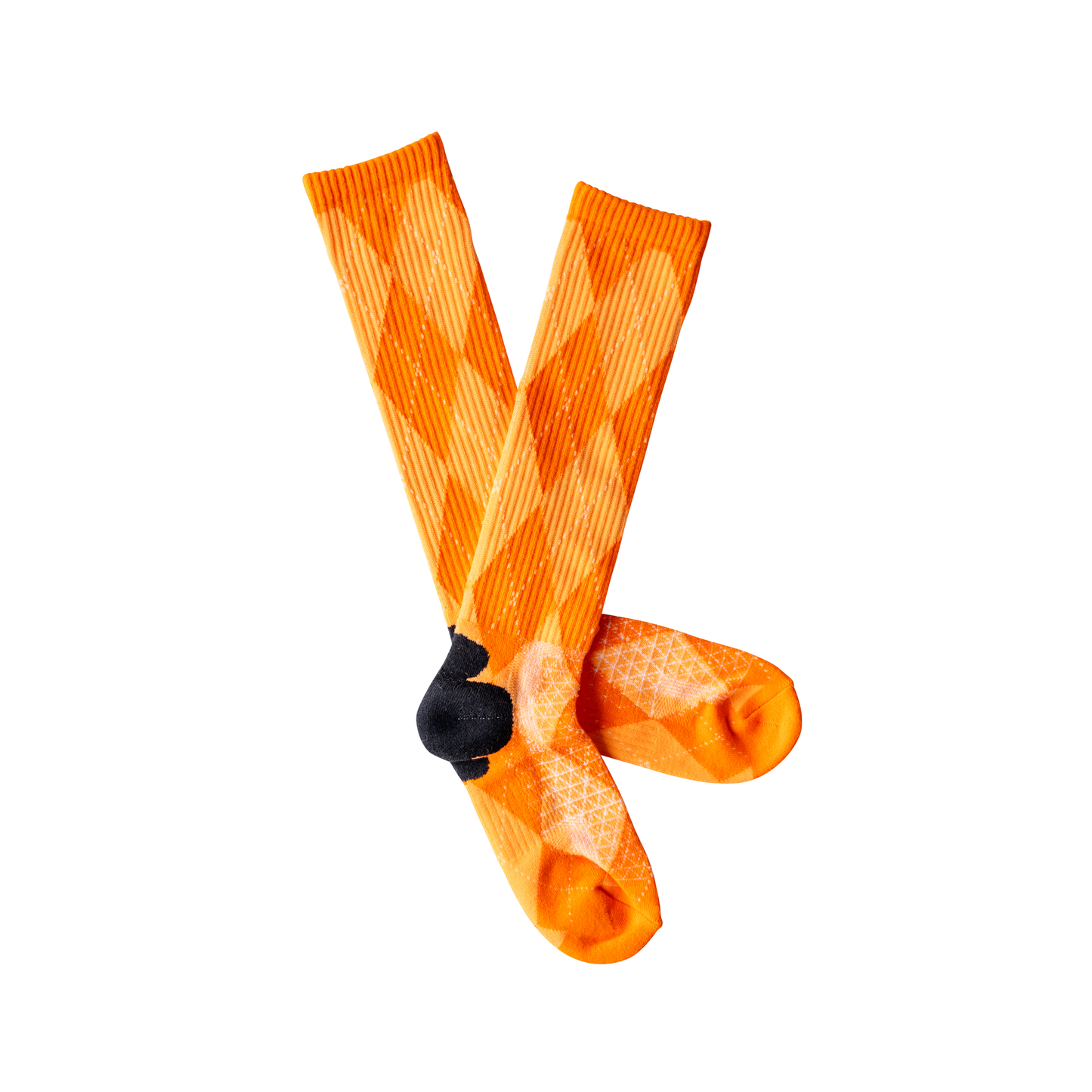 Lucky Chuck Orange Outlaw Performance Socks