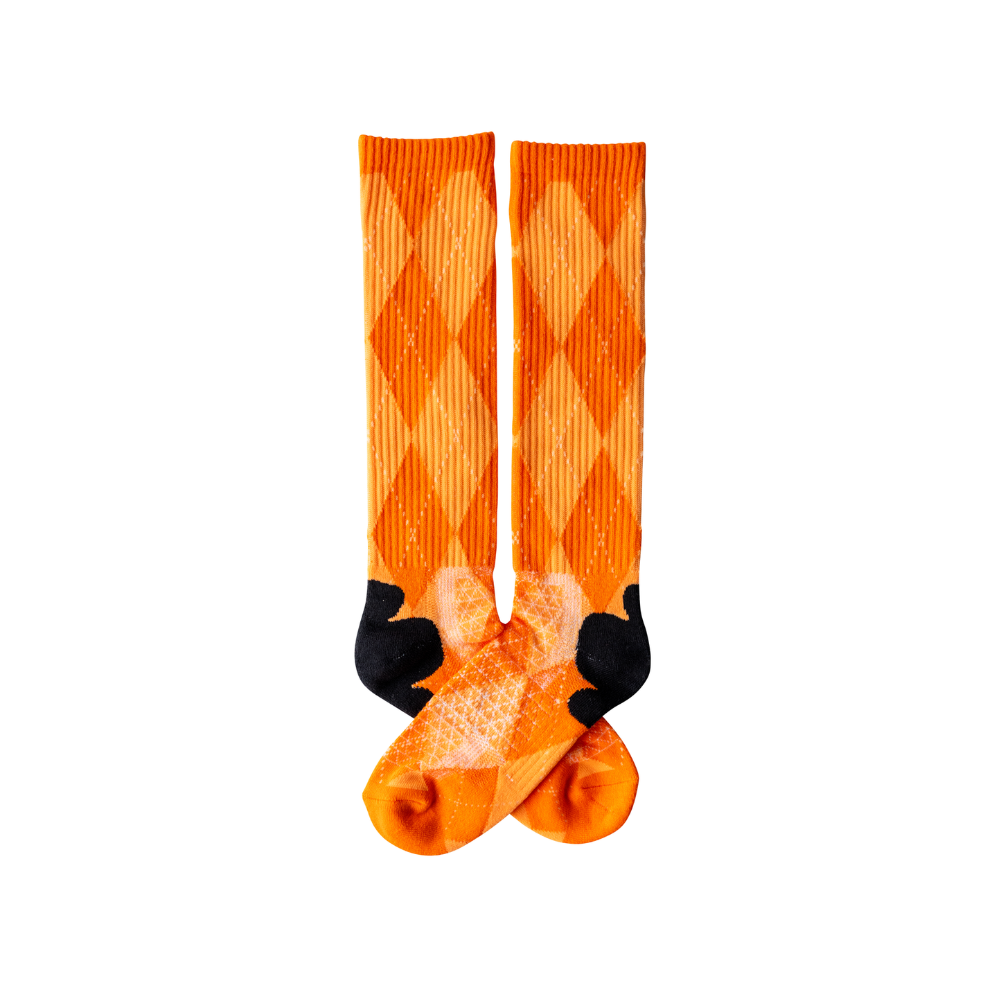 Lucky Chuck Orange Outlaw Performance Socks