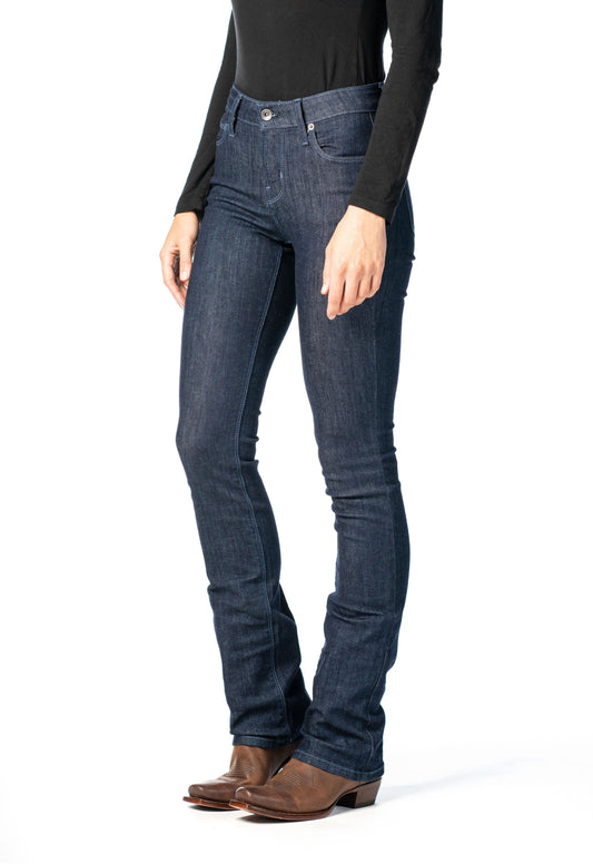 WESTERLY : Straight Leg (Midnight) Dusk Blue Stitch